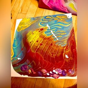 12"x12" Painting on Stretched Canvas
